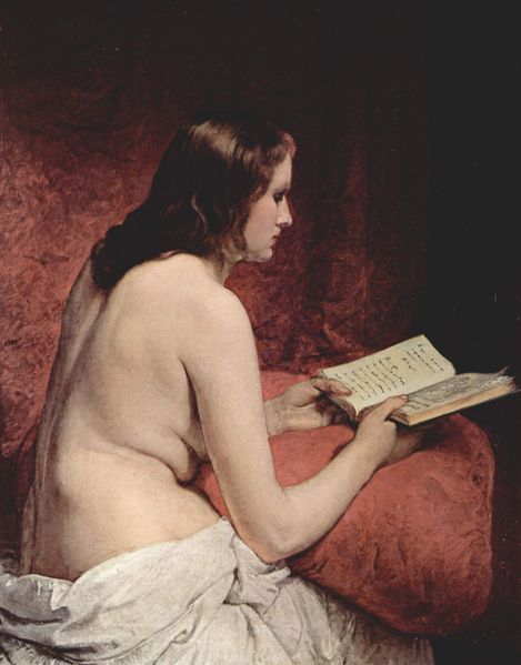 Photo:  Odalisque with Book
